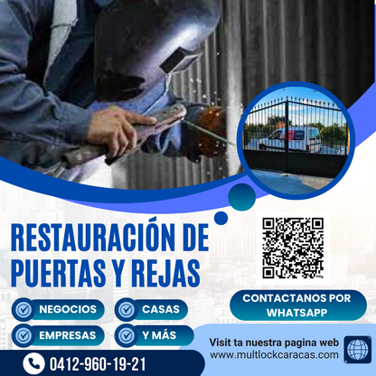 Restauración de puertas y rejas